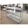 Image 1 : Stainless Steel Storage Rack On Wheels