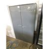Image 1 : 2 Door Metal Storage Cabinet