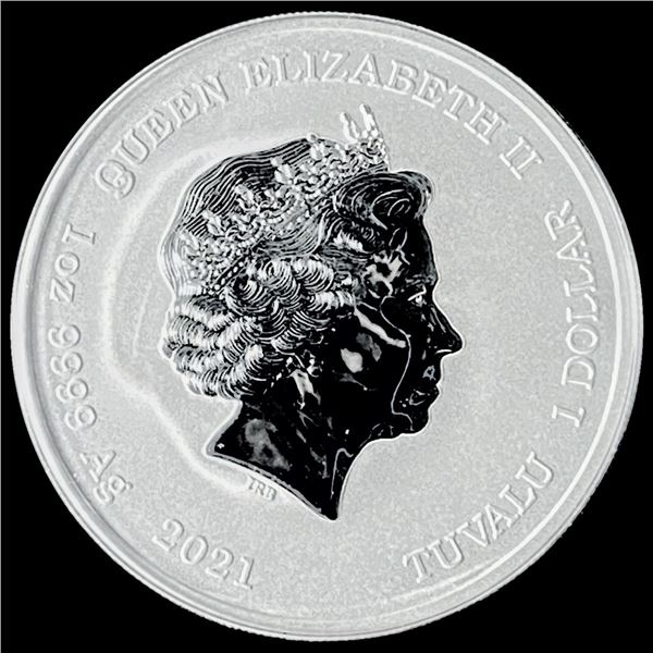 2021 Australian Wolverine Silver Dollar GEM PROOF