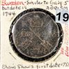 Image 1 : 1744 Swedish Coin LIGHTLY CIRCULATED