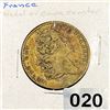 Image 1 : French Game Counter or Medal ABOUT UNCIRCULATED