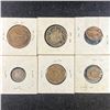 Image 2 : 6 Misc Foreign Coins LIGHTLY CIRCULATED