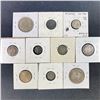 Image 2 : 10 Misc Japanese Coins CLOSELY UNCIRCULATED
