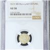 Image 2 : 1611 KB Hungary Denar NGC - AU58