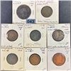 Image 1 : 8 Misc French Coins NICELY CIRCULATED