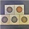 Image 2 : Misc Great Britain Coins. X5 CLOSELY UNCIRCULATED