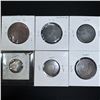 Image 2 : 6 Misc Foreign Coins LIGHTLY CIRCULATED