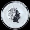 Image 1 : 2021 Australian Wolverine Silver Dollar GEM PROOF