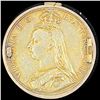 Image 1 : 1887 English Victoria Coin Pendant CLOSELY