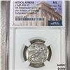 Image 1 : 440-404BC Athens Attica AR 17.21g Silver NGC - MS