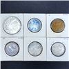 Image 2 : Misc Foreign Coins, x6 LIGHTLY CIRCULATED