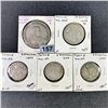 Image 1 : Misc Middle Age Coins, x5 LIGHTLY CIRCULATED