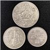 Image 2 : 1927 Great Britain 3 Coin Set, Crown, 1/2 Crown &