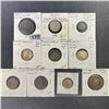 Image 1 : Misc Foreign Coins, x10 NICELY CIRCULATED