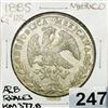 Image 1 : 1885 Mexico 8 Reales CLOSELY UNCIRCULATED