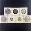Image 1 : Bag of Misc Foreign Coins /w Silver, x7 UNCIRCULA