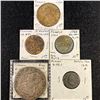 Image 1 : Misc French Coins, x5 NICELY CIRCULATED