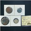 Image 2 : Misc Foreign Coins, x5 NICELY CIRCULATED