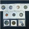 Image 1 : Misc Foreign Coins, x10 NICELY CIRCULATED