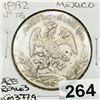 Image 1 : 1892 Mexico 8 Reales CLOSELY UNCIRCULATED