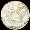 1887 Mexico 8 Reales UNCIRCULATED