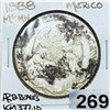 Image 1 : 1888 Mexico 8 Reales CLOSELY UNCIRCULATED