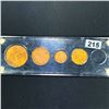 Image 1 : Set of Mexico Pesos UNCIRCULATED