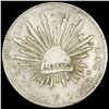 Image 1 : 1891 Mexico 8 Reales CLOSELY UNCIRCULATED