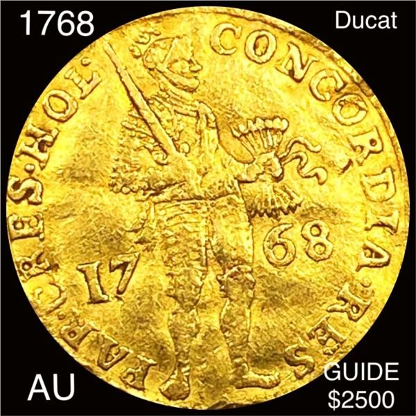 1768 Dutch Republic Gold Ducat HIGH GRADE