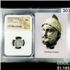 128-147 AD Parthian Kngdm AR Drachm NGC - MS