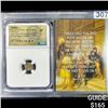 Image 1 : 135-37 BC Judaea AE Prutah 'Widow's Mite' NGC - VF