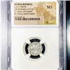 Image 2 : 211-208 BC Rmn Rupub AR Victoriatus NGC - MS