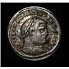 293-311AD Galerius Bronze-Silvered Follis NEAR UNC