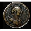 117-138 AD Hadrian Bronze Dupondius LIGHT CIRC
