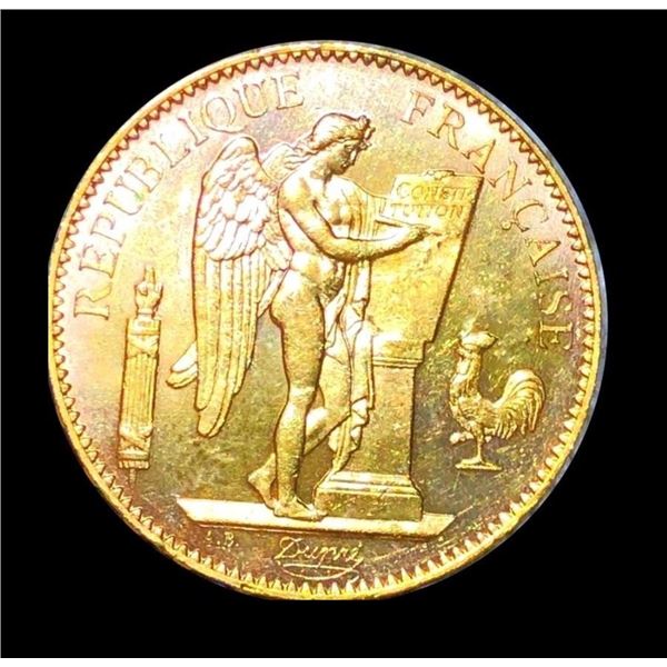 1902 French Gold 100 Francs UNCIRCULATED