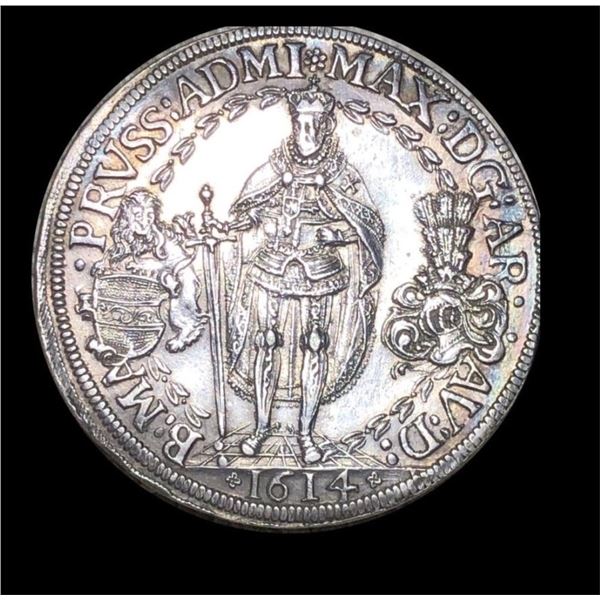1614 Germany Silver 2 Thaler UNCIRCULATED
