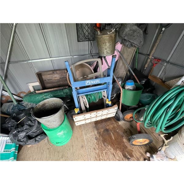 Workmate table, Garden hoses, Hose reel