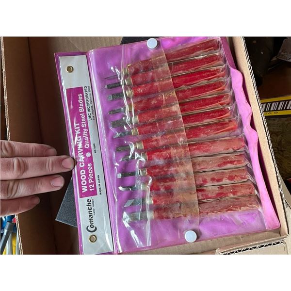 Wood Chisel set, Allan key set