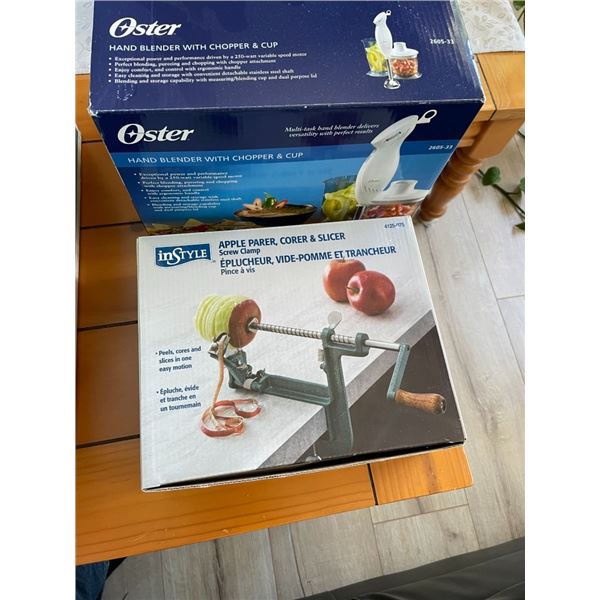 Hand grinder, Apple Peeler