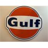 Image 1 : NO RESERVE ORIGINAL GULF SIGN