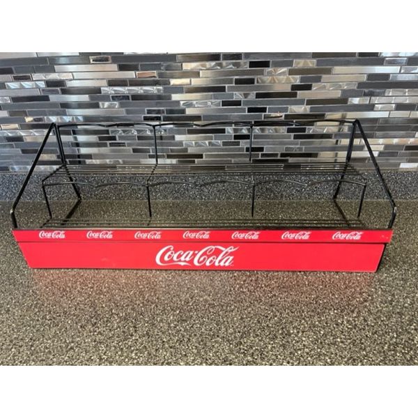 NO RESERVE Coca Cola Glass Bottle Display 1979 -1980s