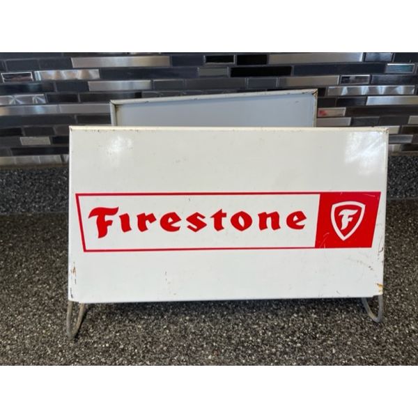 NO RESERVE ALL ORIGINAL FIRESTONE TIRE DISPLAY