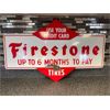 Image 2 : NO RESERVE FIRESTONE DOUBLE SIDE 1950s ORIGINAL