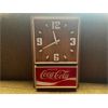 Image 1 : NO RESERVE ORIGINAL COCA COLA DISLAY CLOCK