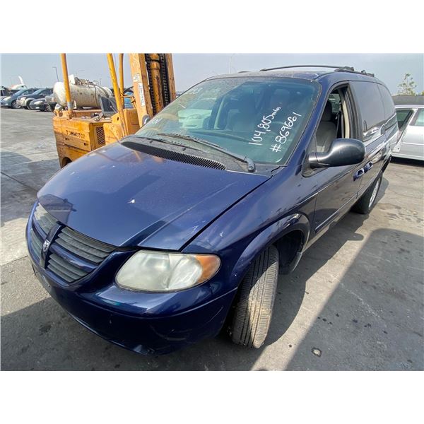 2006 DODGE GRAND CARAVAN ENGINE 3 8 L V6 SXT visual data 7