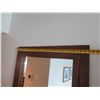 Image 4 : Wood Framed Wall Mirror 28"x68"H