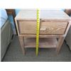Image 11 : Qty 2 Samuelson Wooden Nightstands w/ Drawer & Undershelf 24"x21"x26"H
