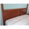 Image 2 : Queen Size Wooden Headboard w/ Wood Wall Frame 66"x90"H (Bed not included)