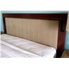 Image 1 : King Size Wooden Headboard w/ Upholstered Center 80"x54"H (Bed not included)