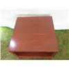 Image 2 : Wooden Side Table w/ Hollow Center 20"x20"x15"